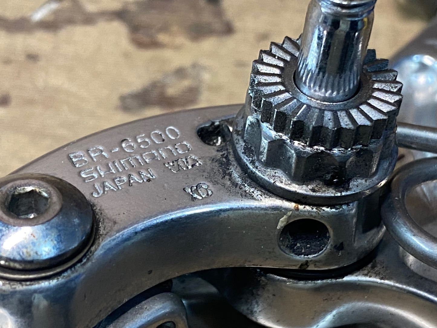 IK528 シマノ SHIMANO アルテグラ ULTEGRA BR-6500 キャリパーブレーキ 前後セット
