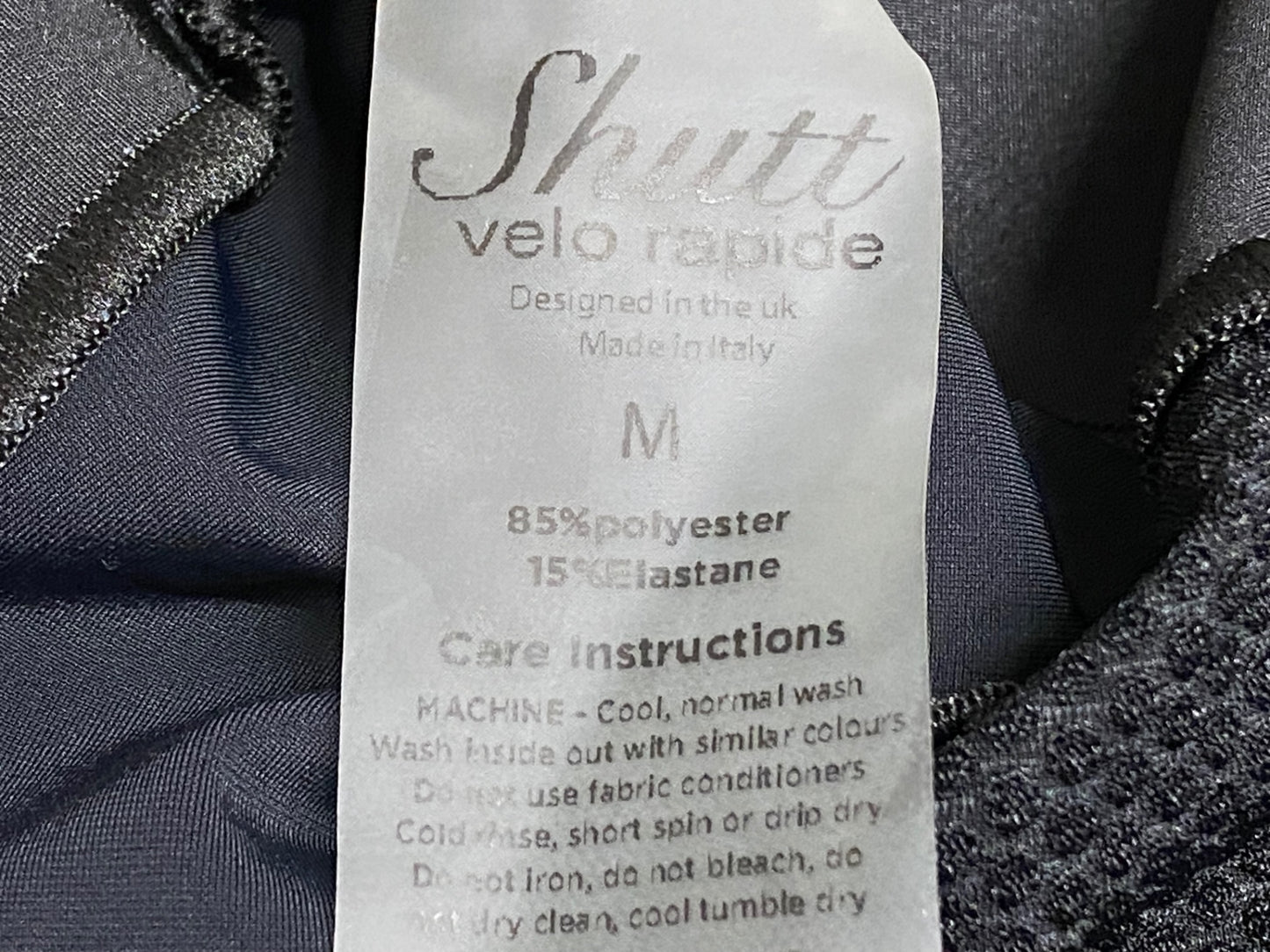IO563 Shutt velo rapide ビブショーツ 黒 M