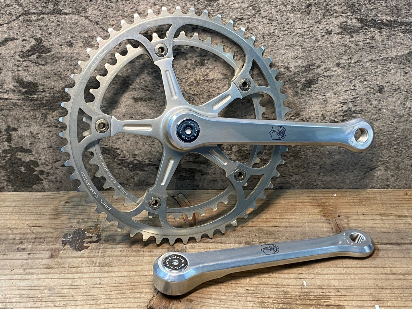 HL126 カンパニョーロ Campagnolo スーパーレコード SUPER RECORD クランクセット 170mm 52/42T