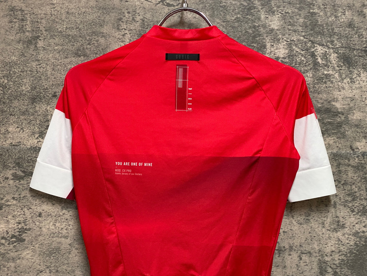 JE019 ゴビック GOBIK 半袖 サイクルジャージ 2XS レッド