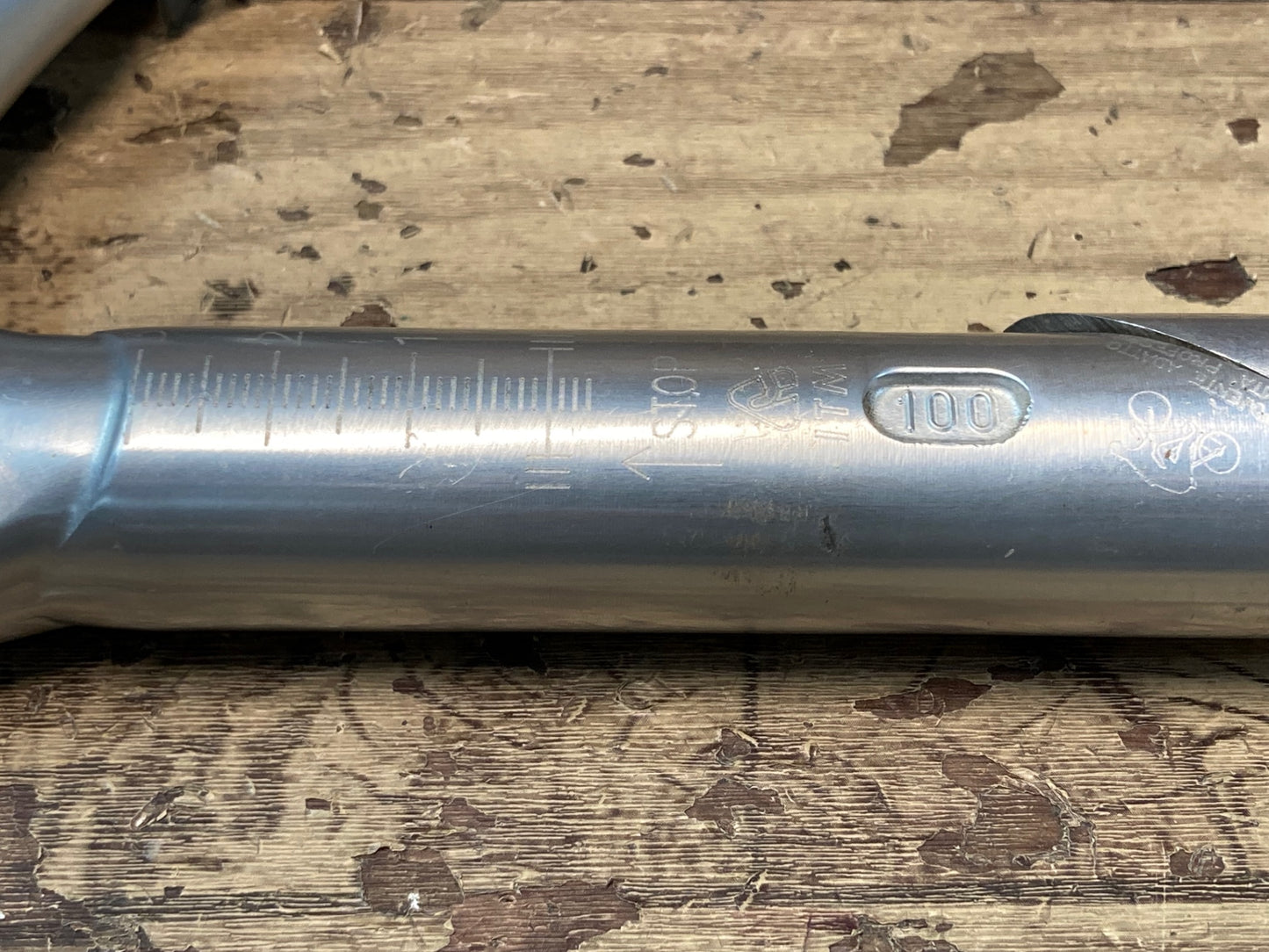 IJ946 ITM ゴッチア GOCCIA アルミ スレッドステム クイルステム 100mm Φ25.8