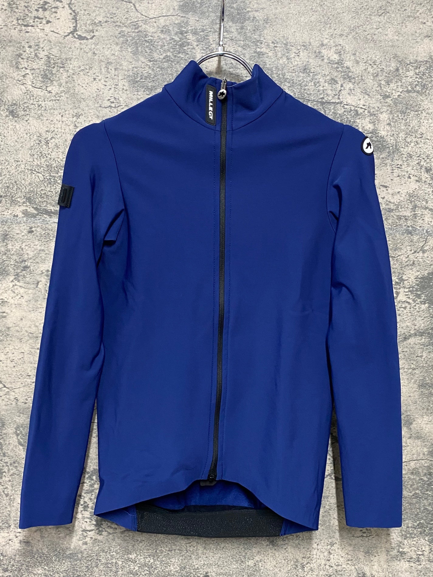 IY535 アソス assos MILLE GT SPRING FALL JERSEY C2 長袖 サイクルジャージ ネイビー XS 裏起毛