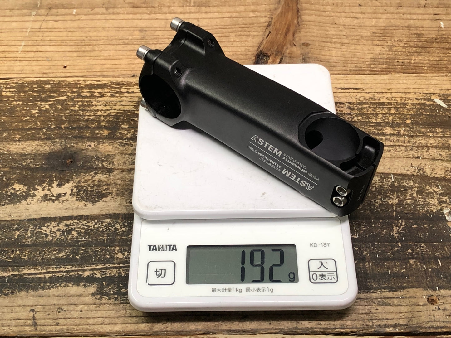 JA668 ルック LOOK A STEM アルミステム 黒 100mm Φ31.8 OS