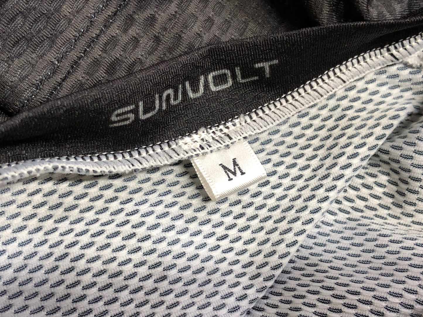 IS569 サンボルト SUNVOLT 半袖 セパレートワンピース 黒 M