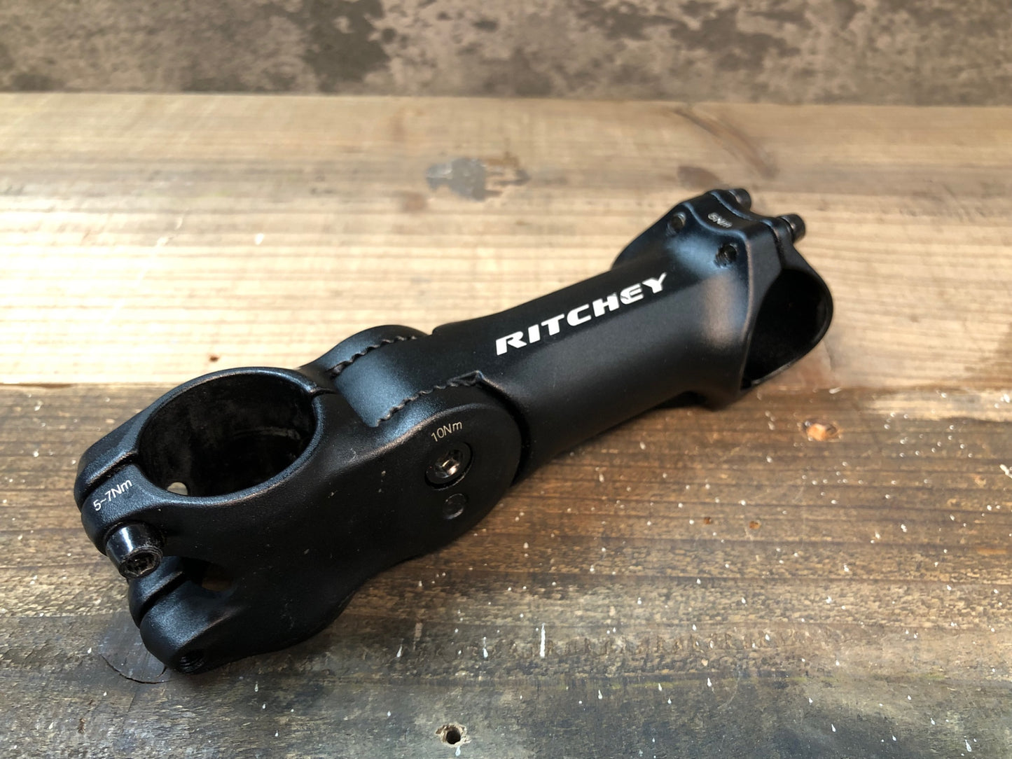 IP581 リッチー RITCHEY 4-AXIS ADJUSTABLE STEM アルミ ステム 黒 120mm Φ31.8 OS
