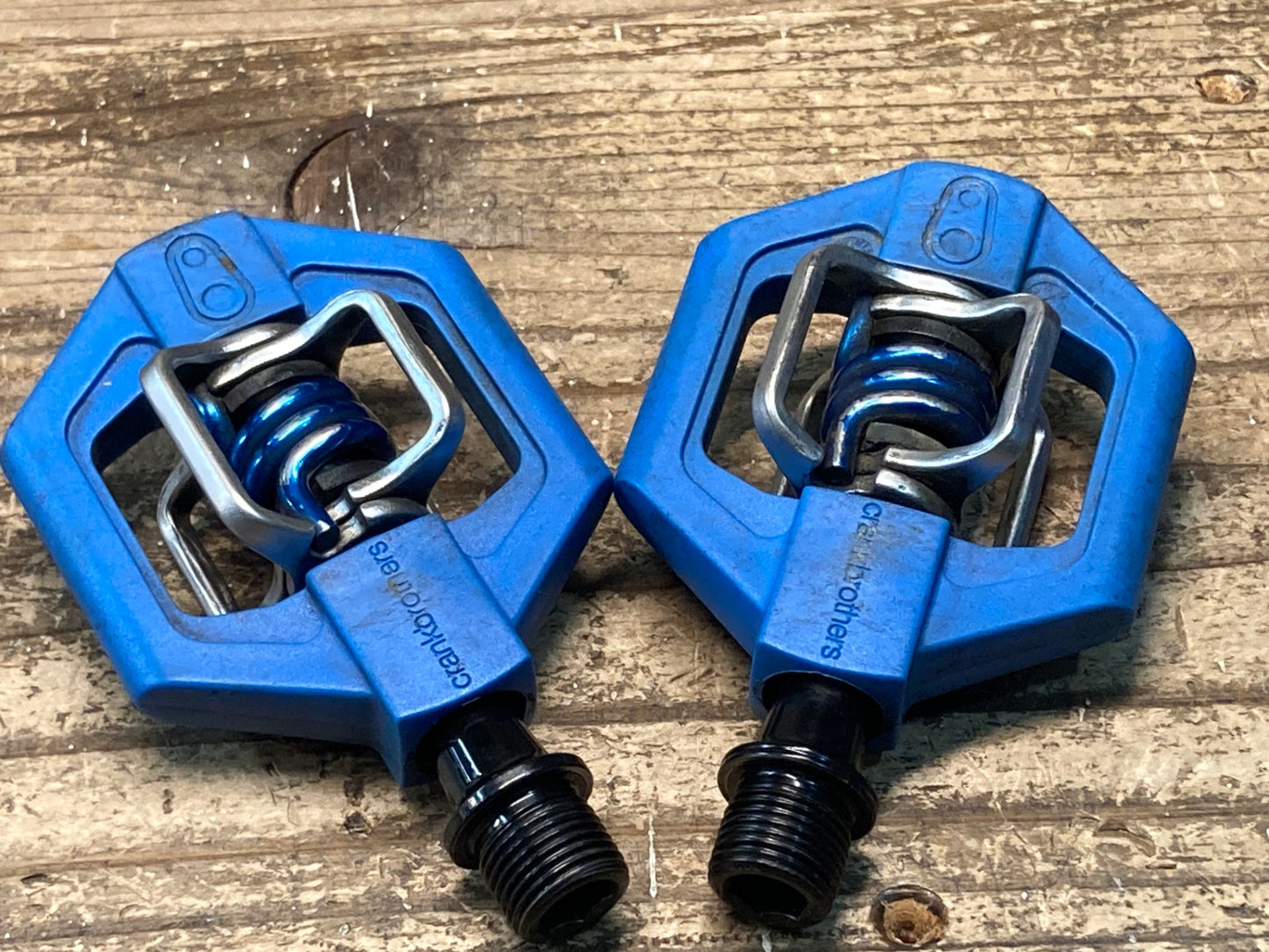 IY288 クランクブラザーズ crankbrothers キャンディ CANDY1 ビンディングペダル 青