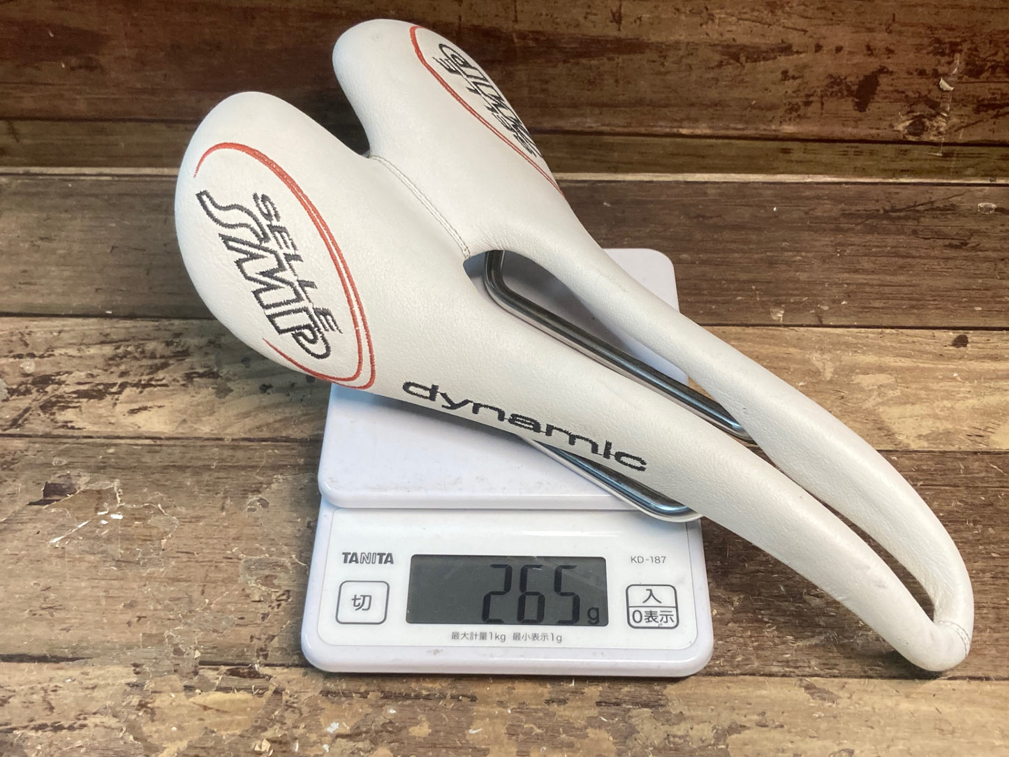 IK053 セラ SELLE SMP ダイナミック dynamic サドル 白 inox tube レール