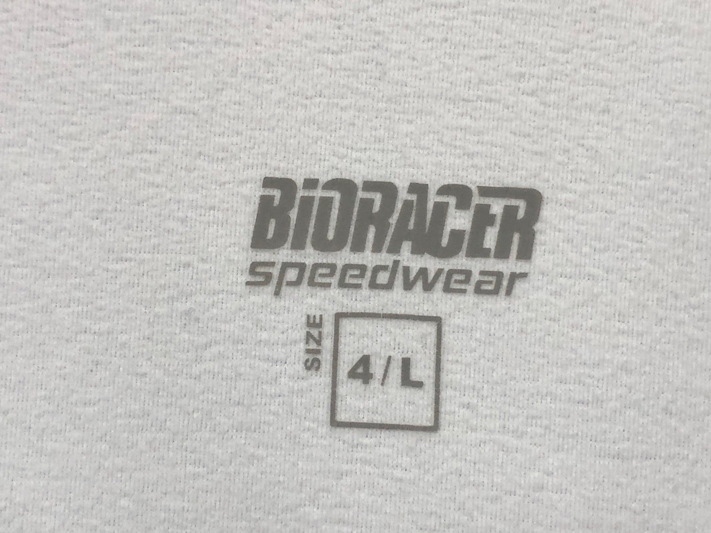 IY444 ビオレーサー BIORACER 長袖 サイクルジャージ 総柄 4/L 裏起毛 TOKYO WHEELS ※擦れ