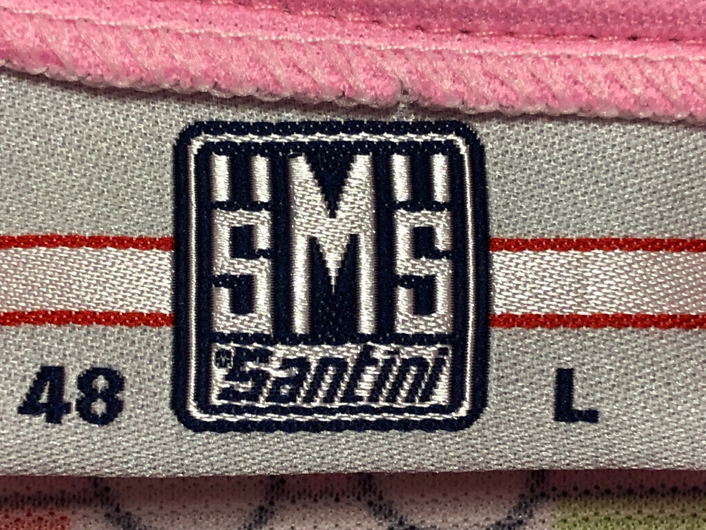 IP651 サンティーニ SMS SANTINI LIQUIGAS マリアローザ 半袖 サイクルジャージ ピンク Lサイズ