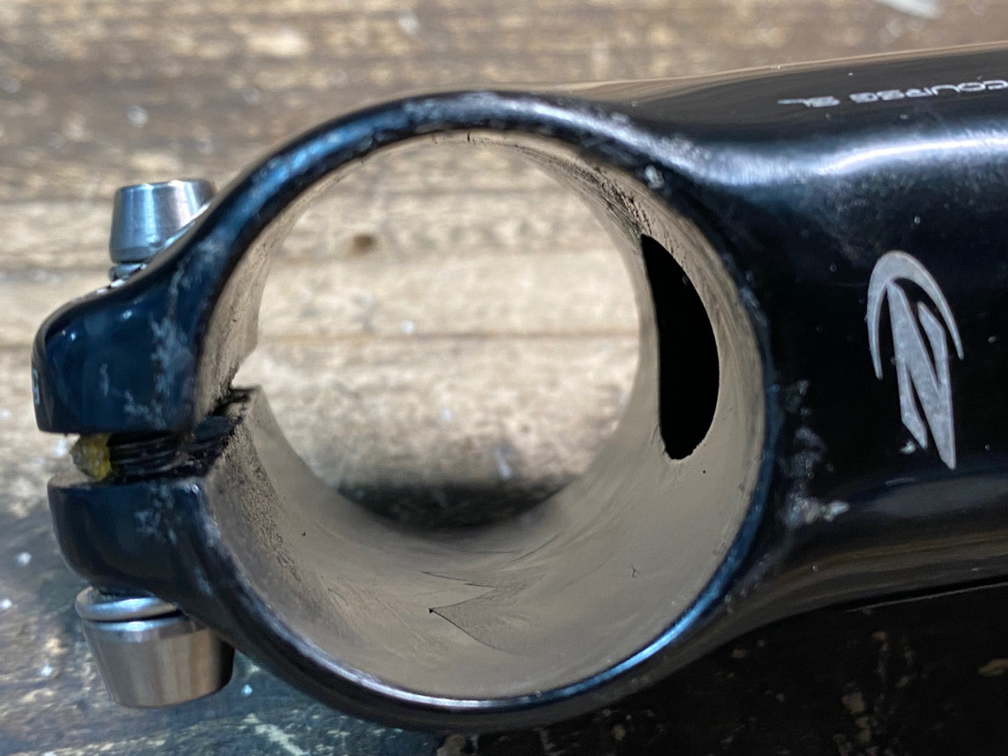 IX488 ジップ ZIPP SERVICE COURSE SL アルミ ステム 100mm Φ31.8 6° OS 黒