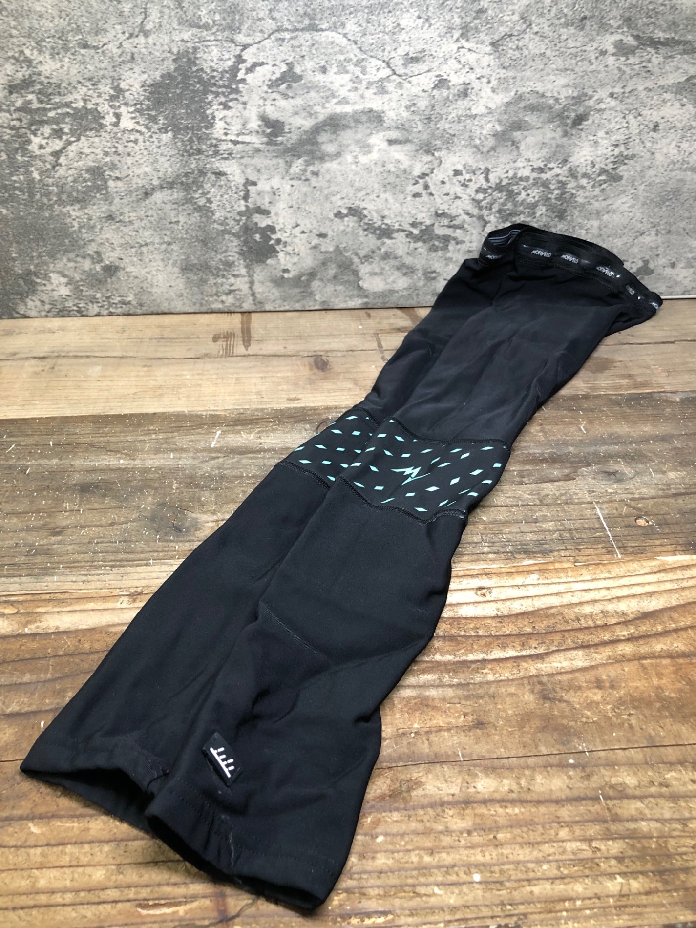 II606 モルベロ MORVELO レッグウォーマー 黒 S ※ゴム切れ、劣化