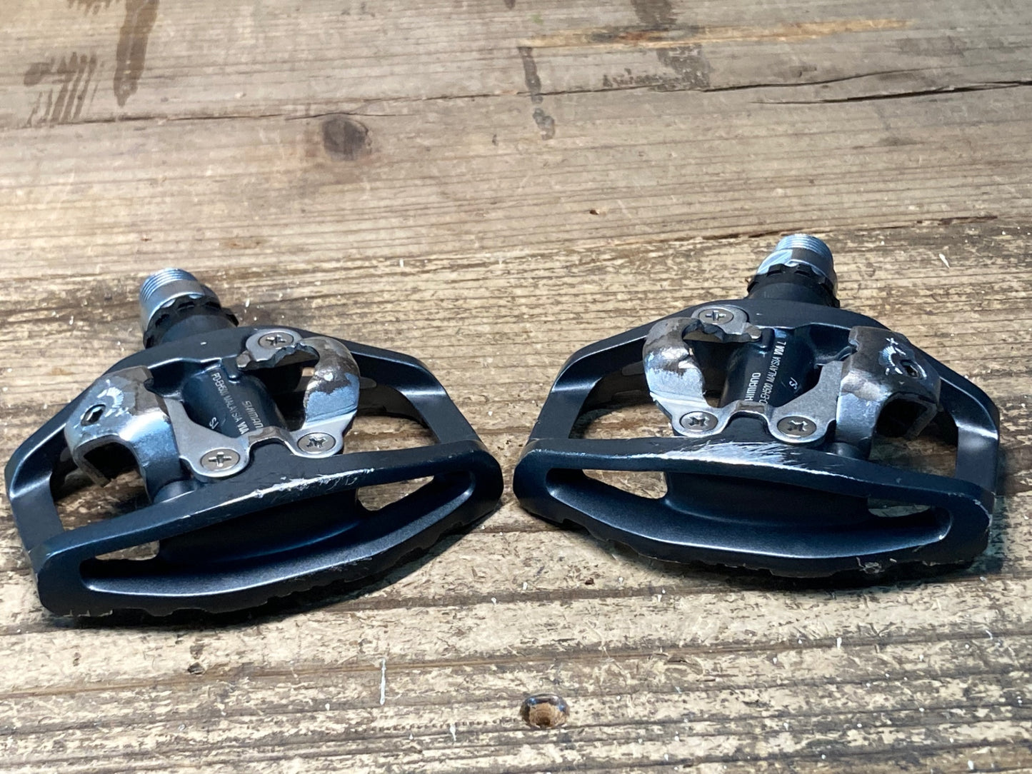 IY289 シマノ SHIMANO PD-EH500 ビンディングペダル 片面フラット SPD