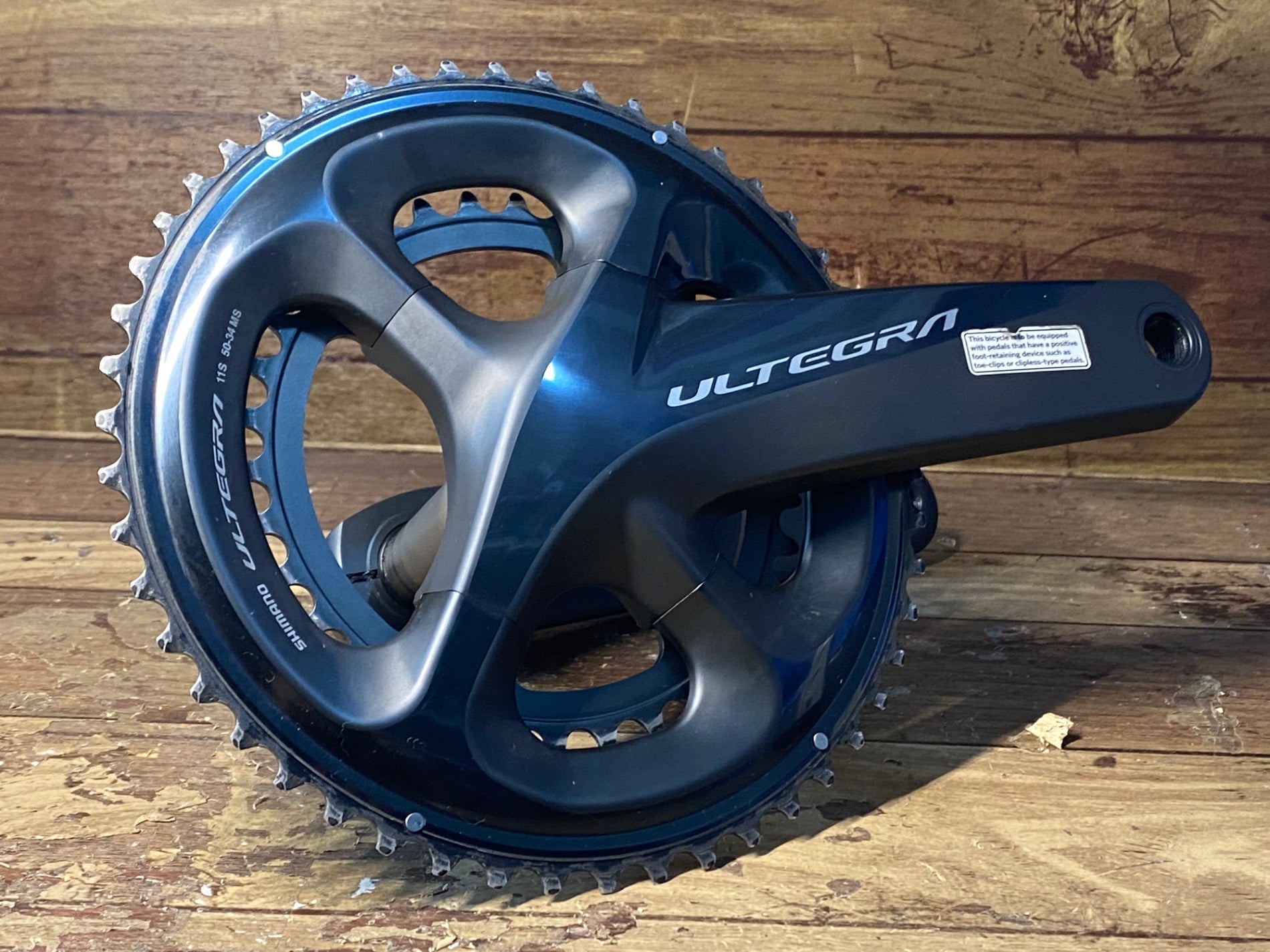 HS986 シマノ SHIMANO アルテグラ ULTEGRA FC-R8000 クランクセット 170mm 52-36 2x11S リコール点検済み  ※左クランクゴムリング欠品