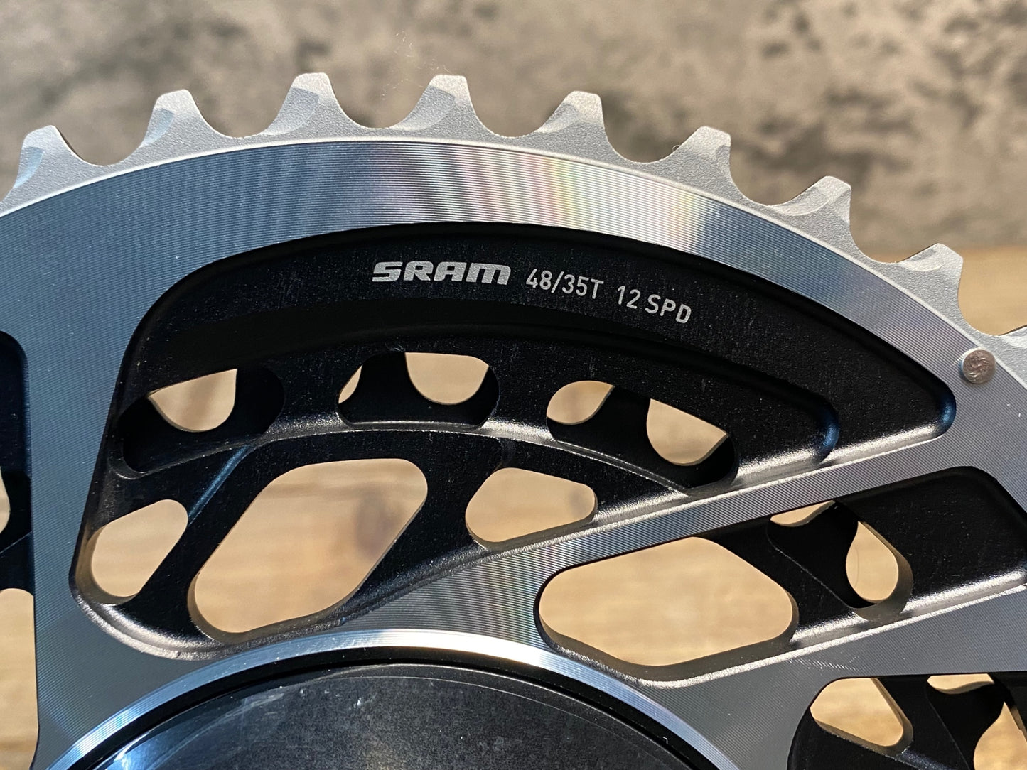 IM260 スラム SRAM レッド RED AXS クランクセット 170mm 48/35T 2×12S DUB パワメ付き