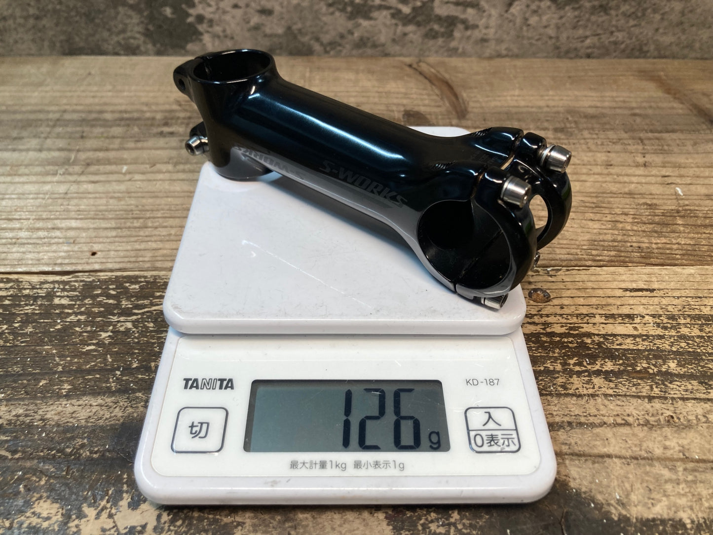 JD514 スペシャライズド SPECIALIZED エスワークス S-WORKS SL stem アルミステム 110mm Φ31.8 OS 6°