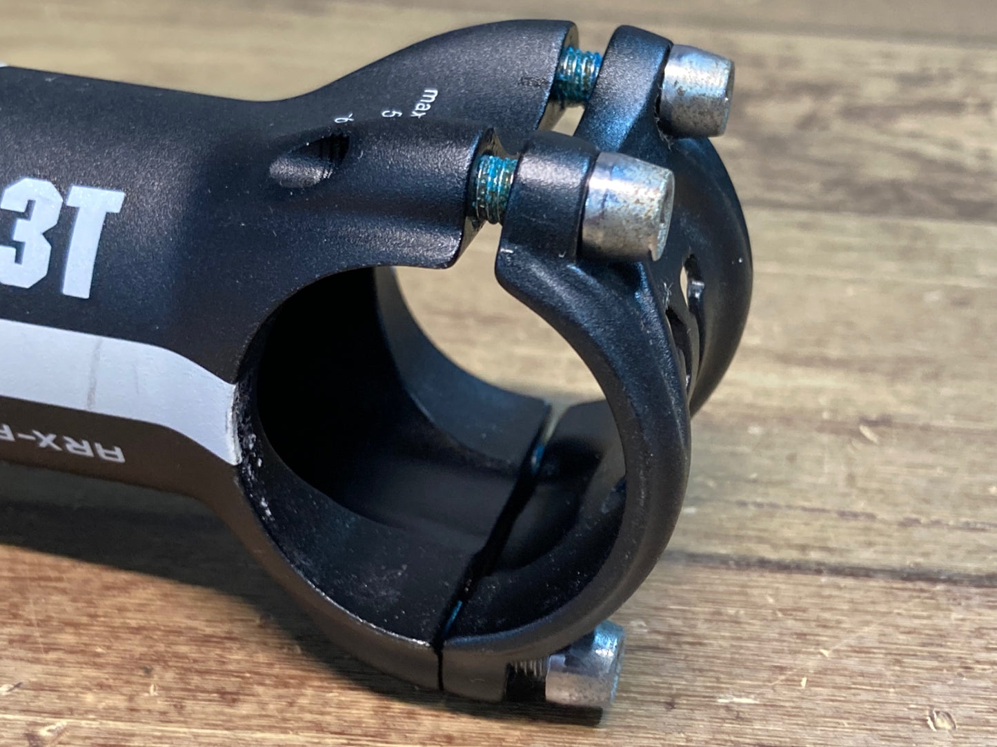 IH391 3T ARX-PRO アルミ ステム 黒 110mm Φ31.8 OS -6°