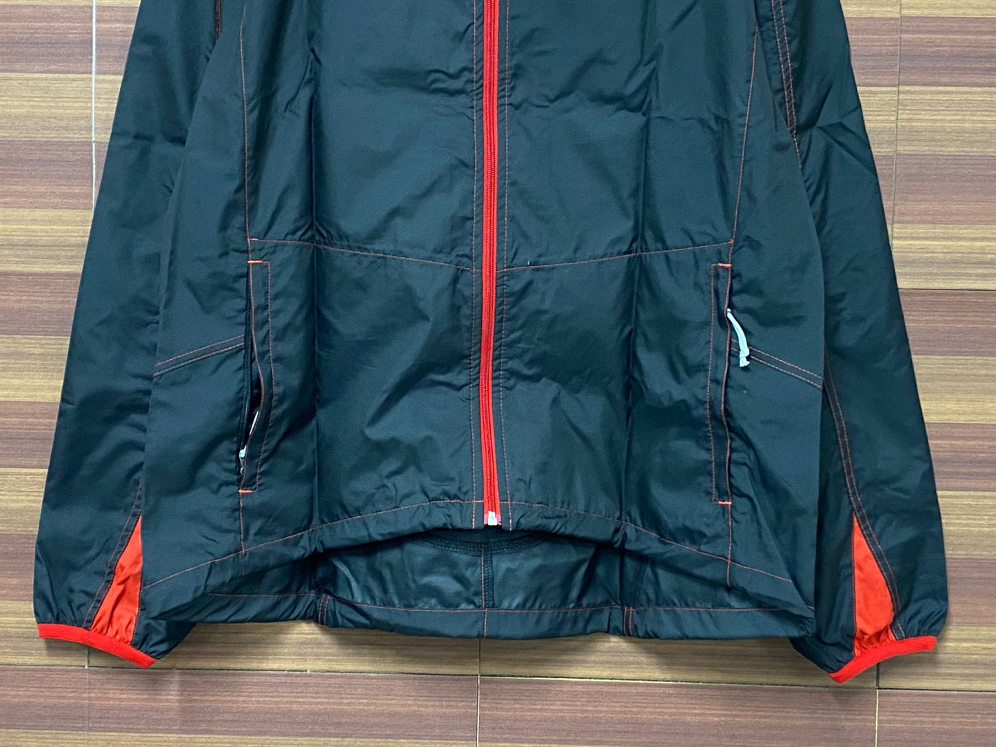 IQ012 パールイズミ Pearlizumi 防風 サイクルジャケット L ブラック レッド