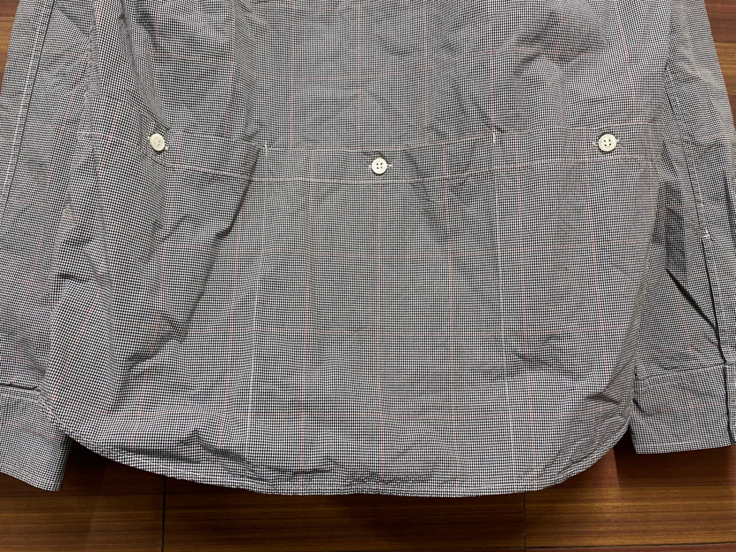 IT754 リンプロジェクト rin project 長袖 Yシャツ 白 黒 S CORDURA