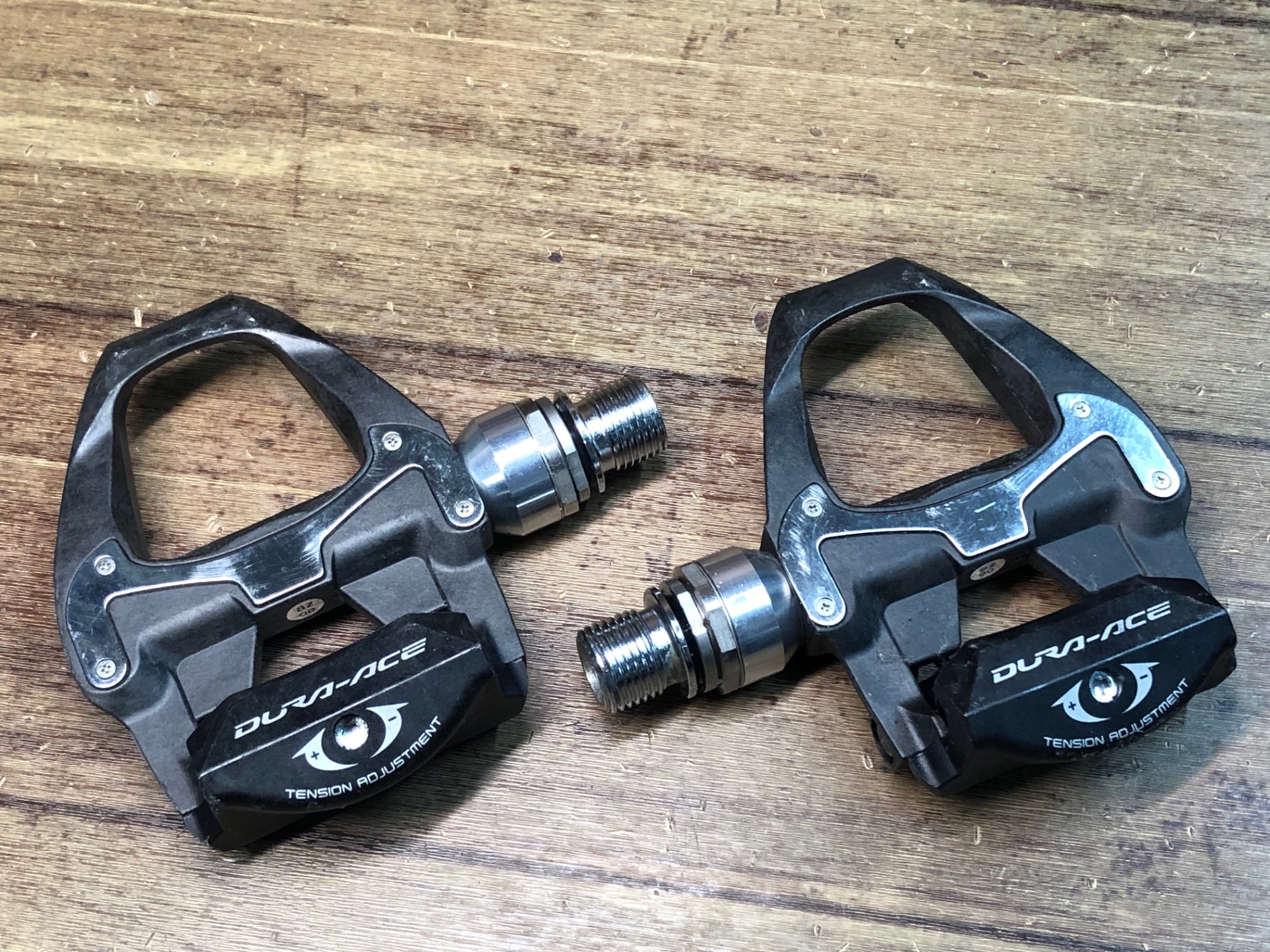 IJ305 シマノ SHIMANO デュラエース PD-9000 ビンディングペダル SPD-SL 左右セット