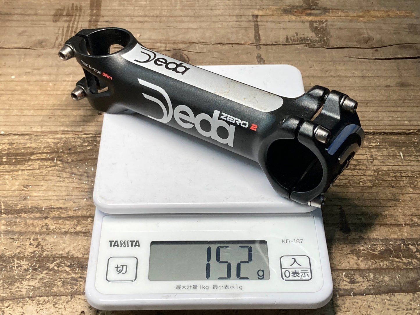 IP063 デダ DEDA ZERO2 アルミステム 130mm φ31.7 ±83° OS
