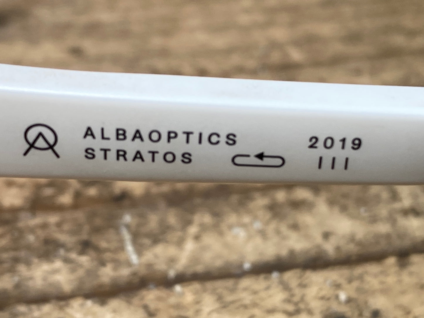 IU960 アルバオプティクス ALBA OPTICS ストラトス STRATOS サングラス アイウェア 白