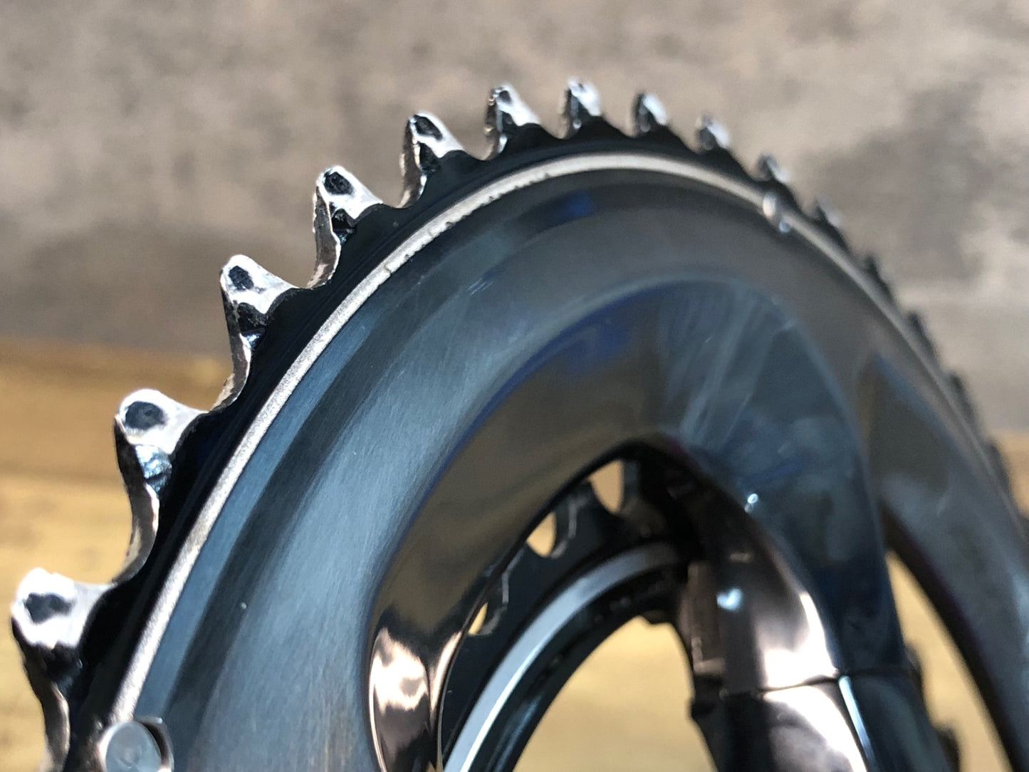 IU188 シマノ SHIMANO DURA-ACE FC-R9100 クランクセット 50/34T 165mm SPECIALISED 両側パワーメーター 刻印”RK/RH” リコール対象外