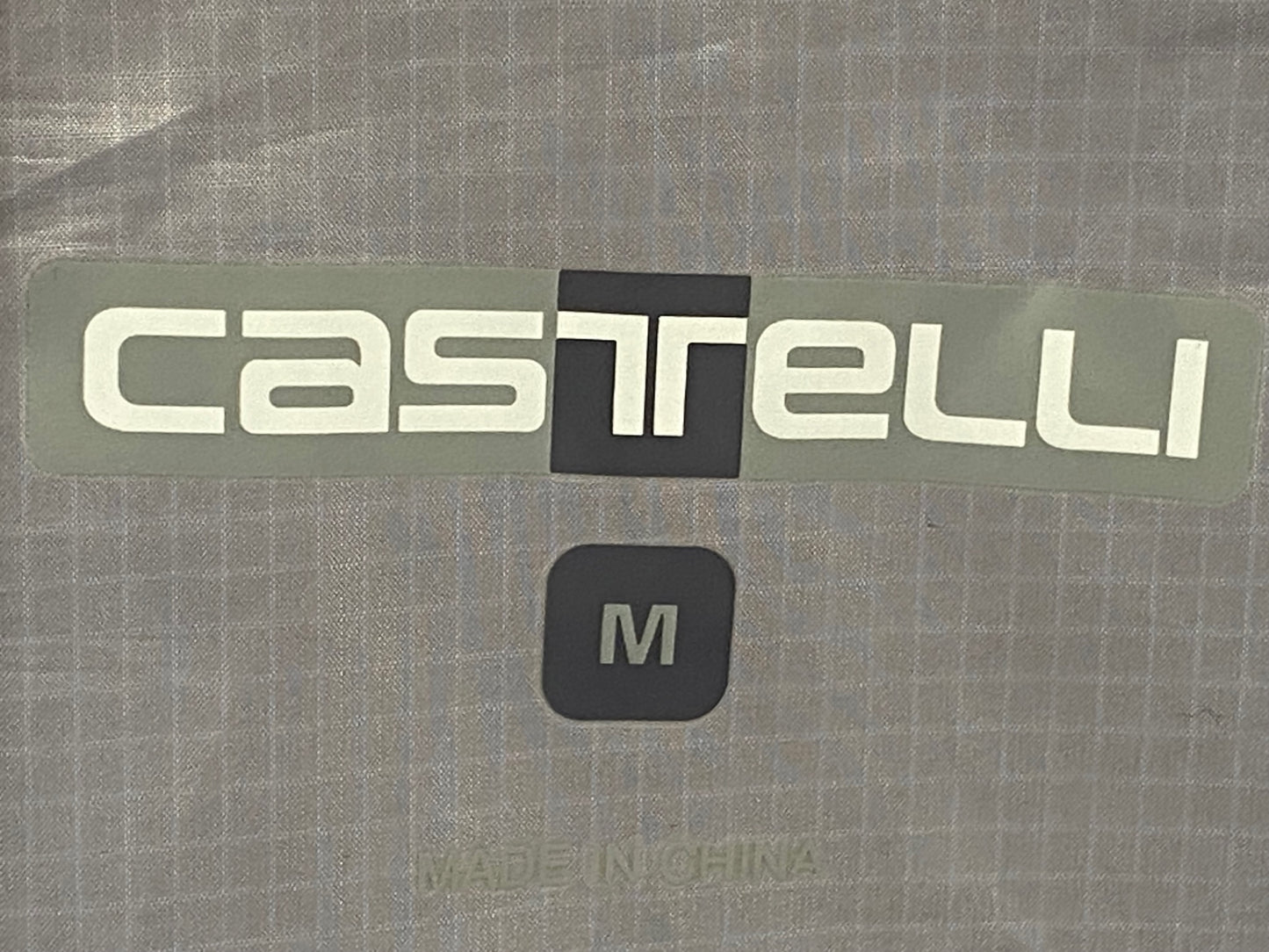 IP354 カステリ CASTELLI 長袖 ウインドブレイカー グレー M