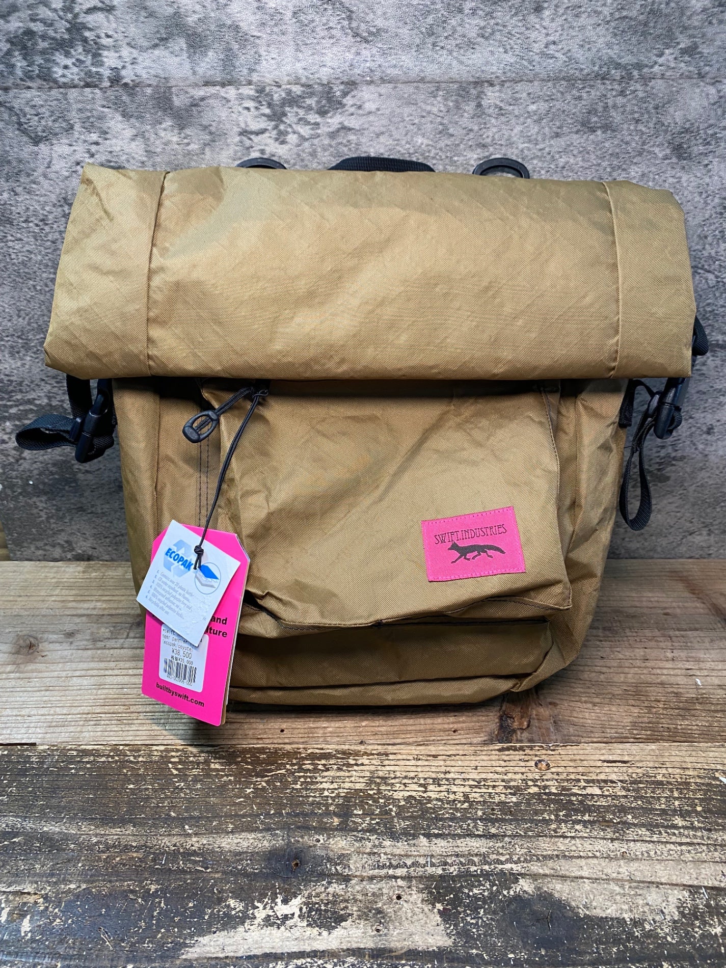 IZ987 スウィフトインダストリーズ SWIFT INDUSTRIES jr. ranger pannier lite パニアバッグ コヨーテカラー