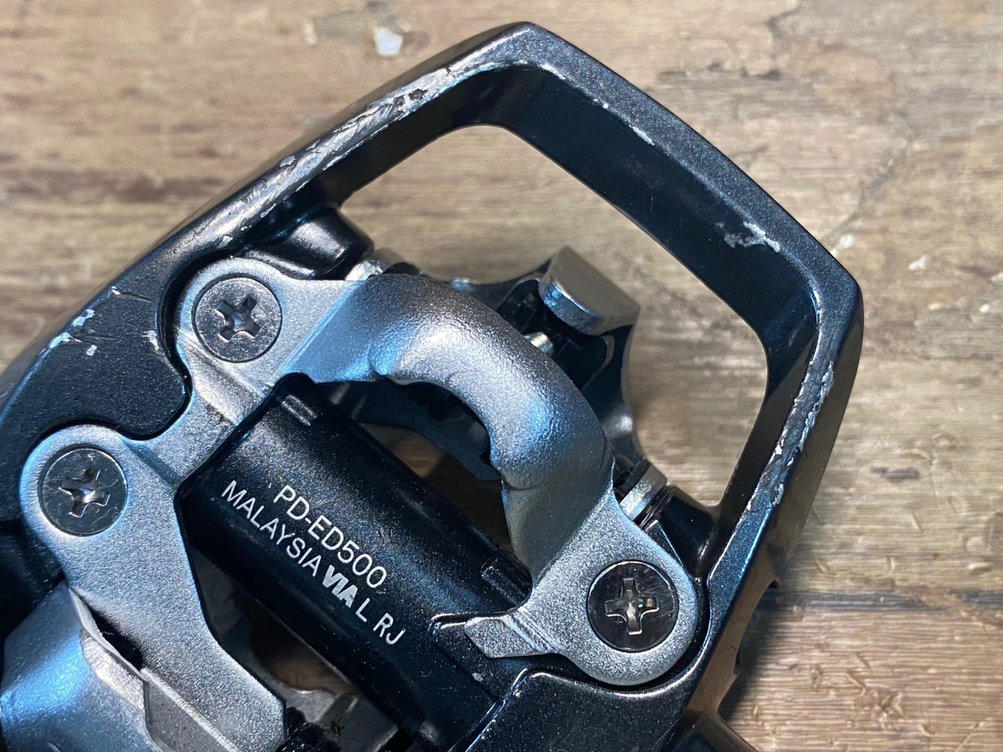 IH223 シマノ SHIMANO PD-ED500 ビンディングペダル SPD 黒