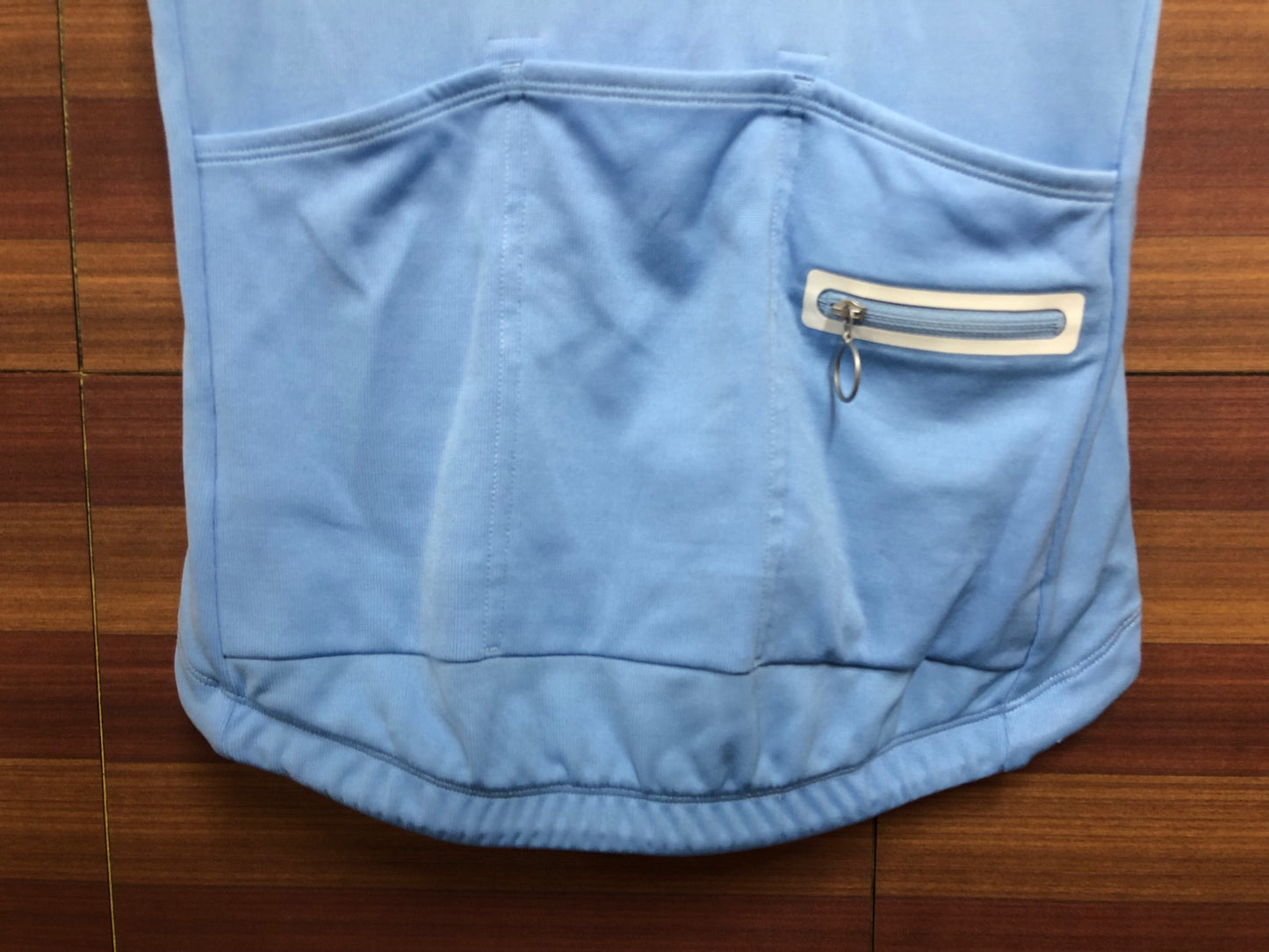 HW349 ラファ Rapha CLASSIC JERSEY 半袖 サイクルジャージ 水色 S ※薄い染み