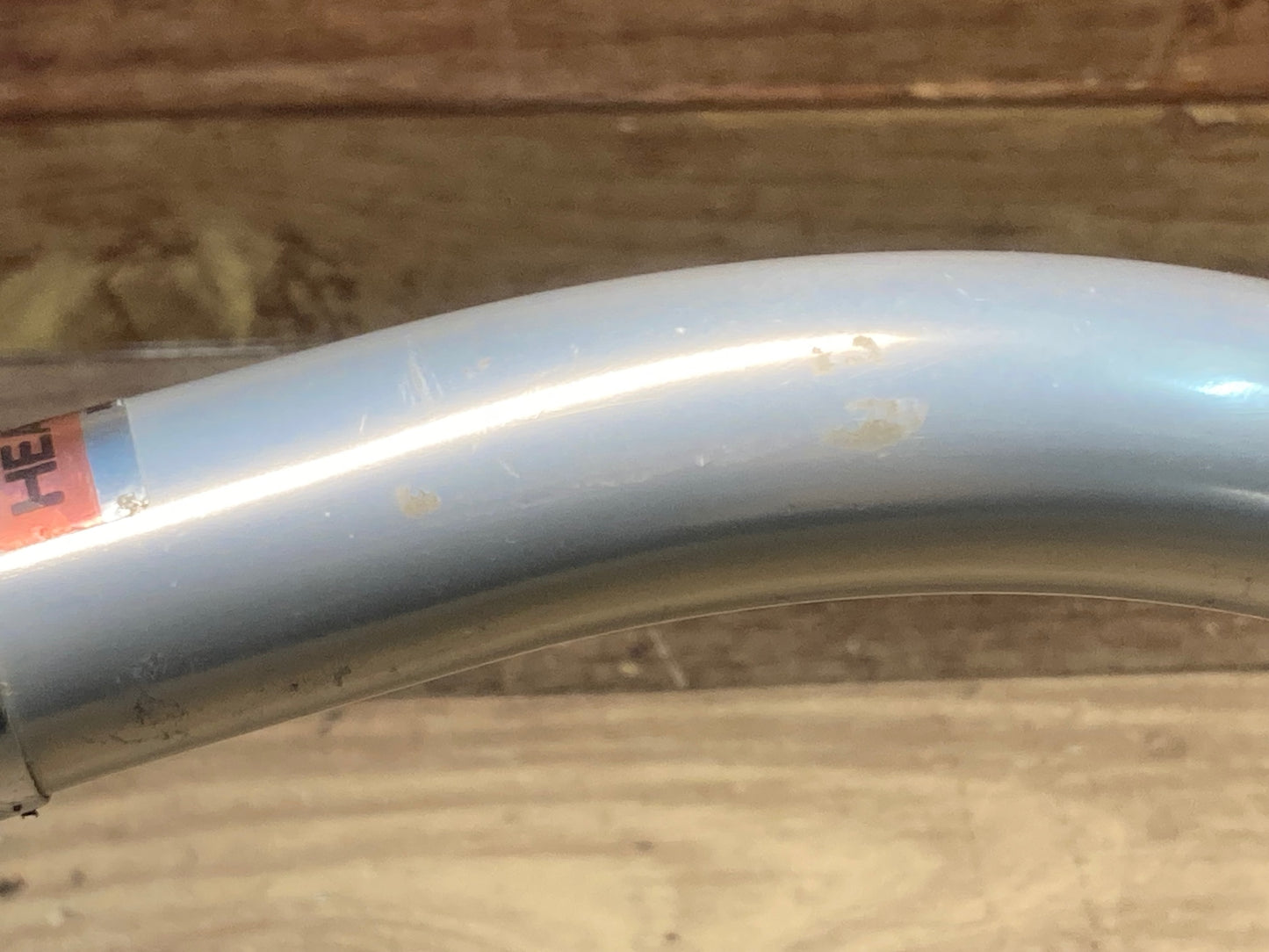 IL172 日東 NITTO NJS ハンドル アルミ エンドC-C380mm ハンドルクランプ Φ25.4