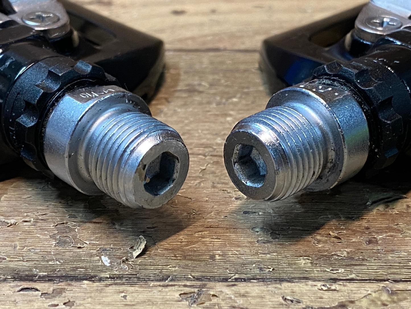 IL067 シマノ SHIMANO PD-A530 ビンディングペダル SPD 片面フラット 黒