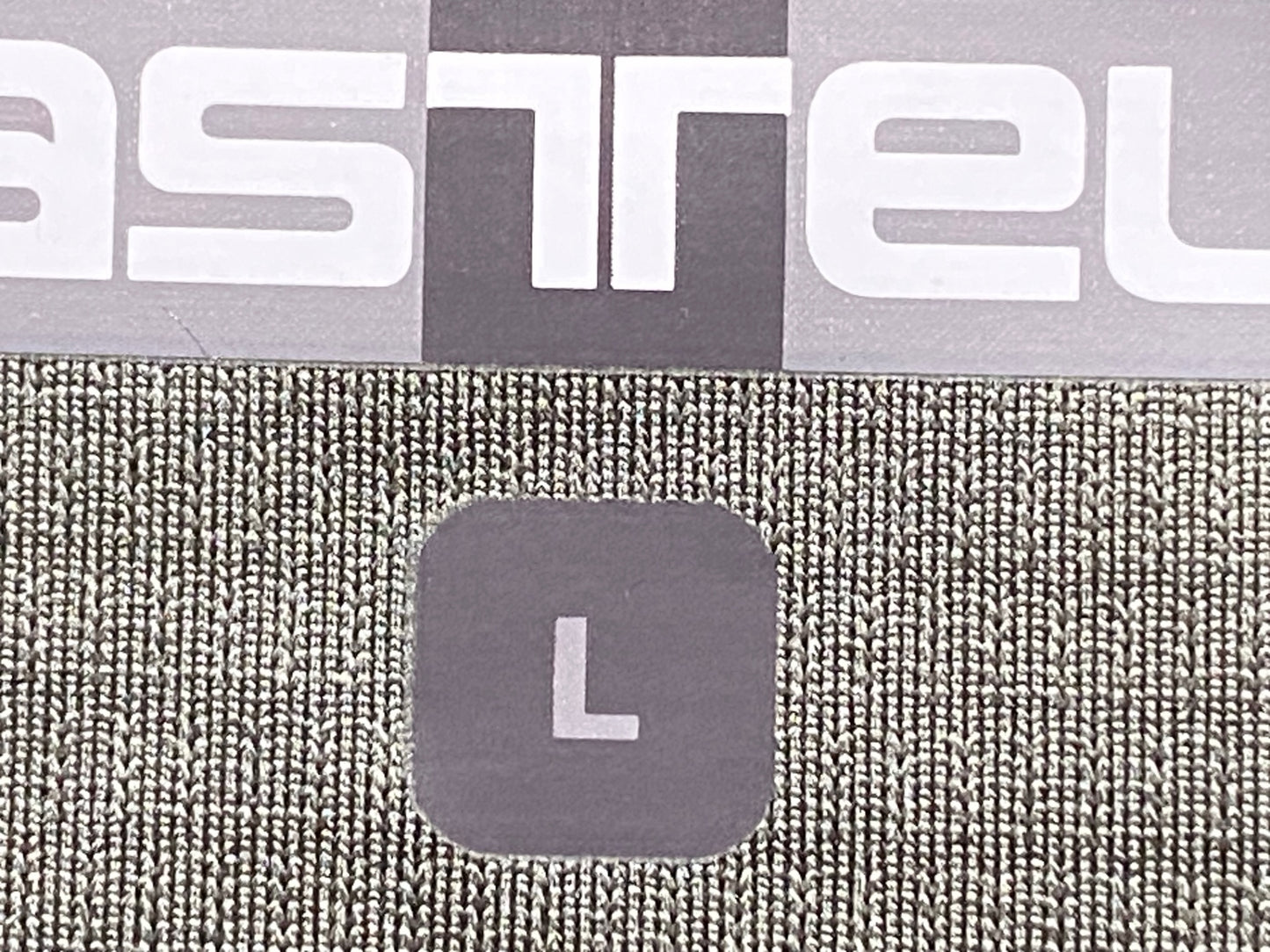 IW929 カステリ CASTELLI PRO-T 長袖 サイクルジャージ L グレー