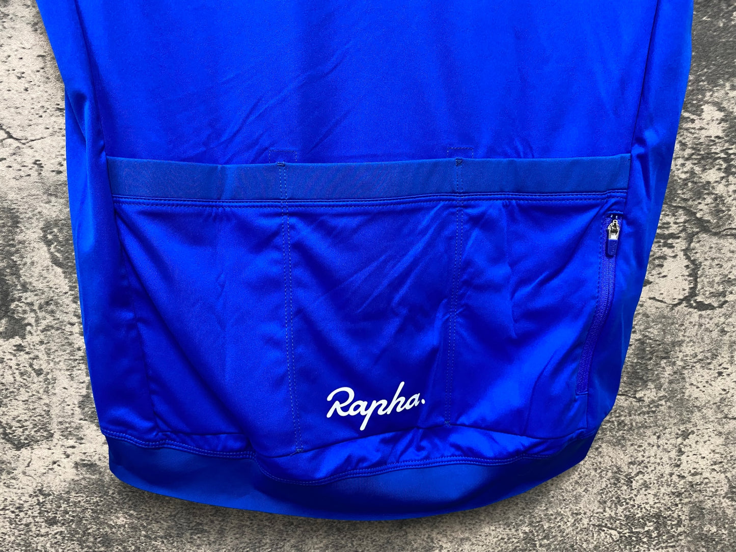 IY746 ラファ Rapha CORE JERSEY 半袖 サイクルジャージ 青 M