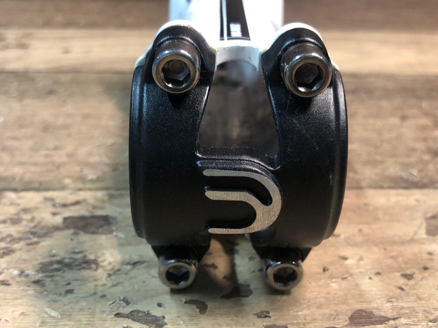 IM547 デダ Deda ゼロ ZERO 100 SERVIZIO CORSE アルミステム 白 90mm Φ31.7 OS