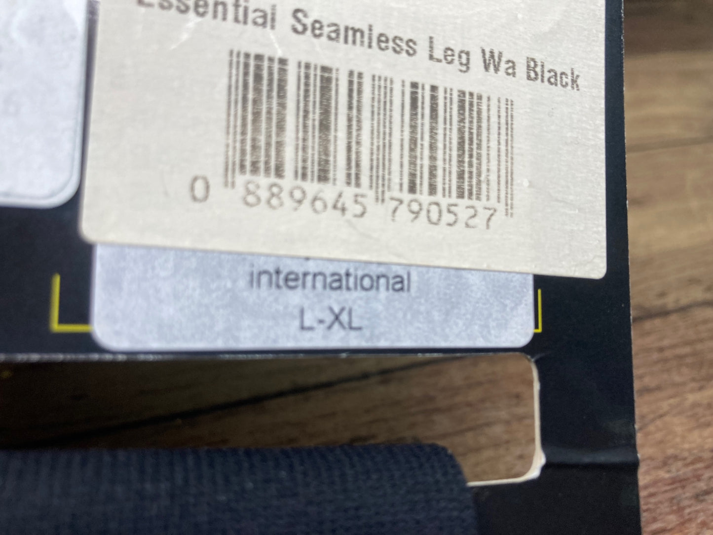 IQ166 マヴィック MAVIC レッグウォーマー 黒 L/XL 裏起毛