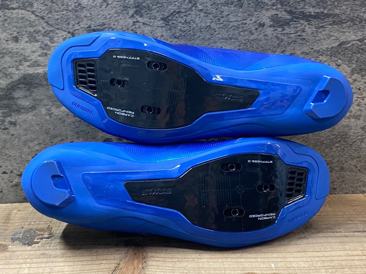 IP481 シマノ SHIMANO RC5 SH-RC500 ビンディングシューズ 青 EU40 SPD-SL ※新品未使用