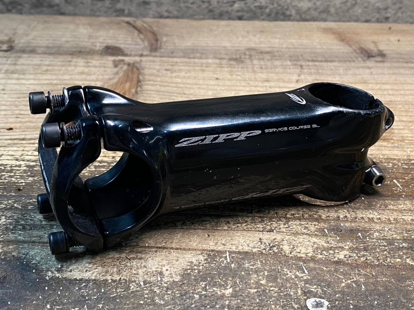 IX488 ジップ ZIPP SERVICE COURSE SL アルミ ステム 100mm Φ31.8 6° OS 黒