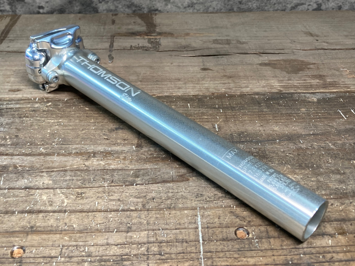 IP704 トムソン THOMSON エリート Elite アルミ シートポスト シルバー Φ27.2 250mm
