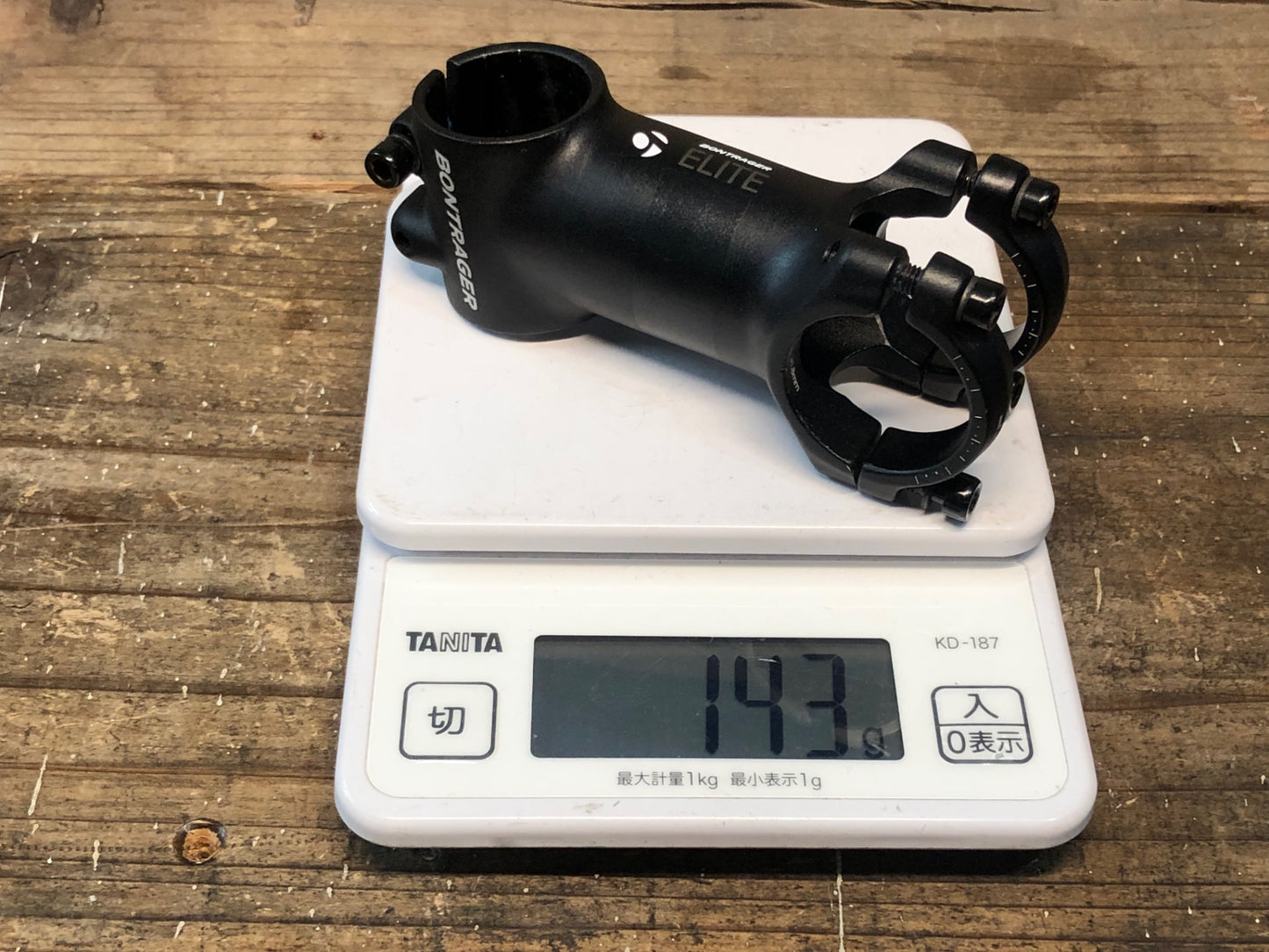 IQ981 ボントレガー BONTRAGER エリート ELITE アルミ ステム 90 Φ31.8 OS 7°