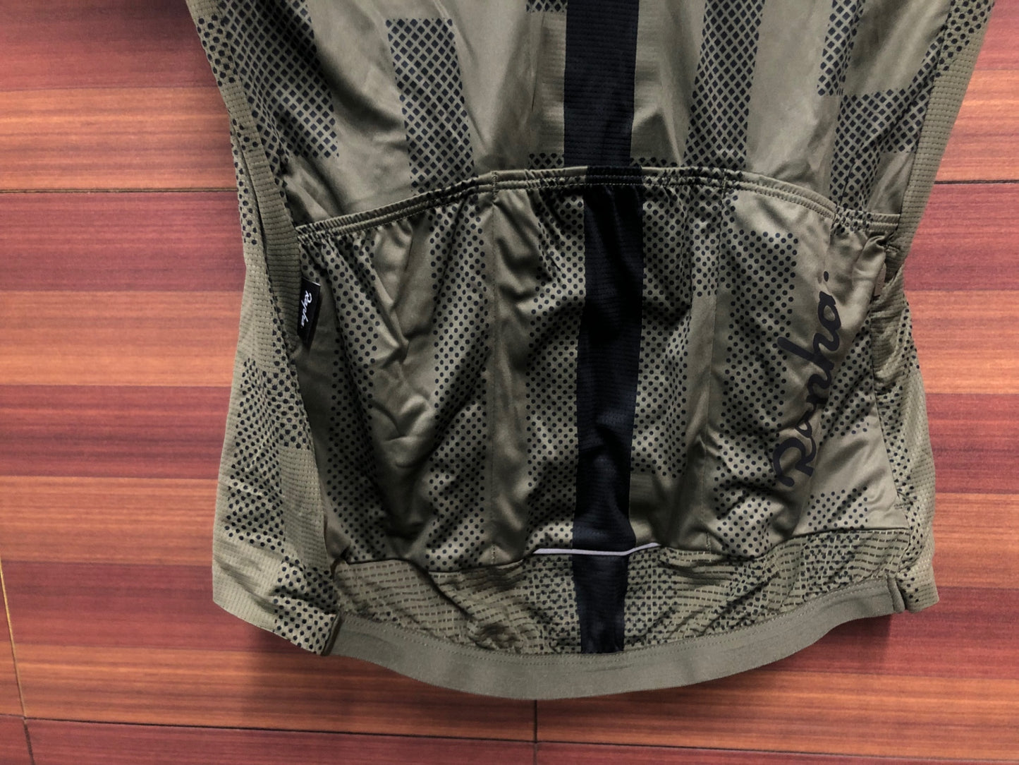 IQ006 ラファ Rapha WOMEN'S BREVET JERSEY 半袖 サイクルジャージ オリーブ S