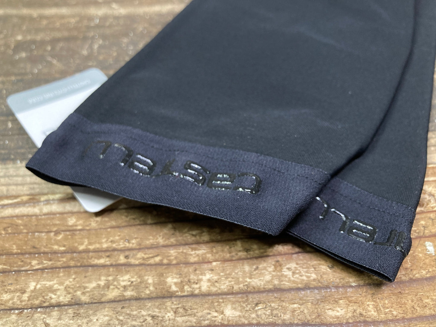 IV952 カステリ CASTELLI アームカバー 黒 L 裏起毛