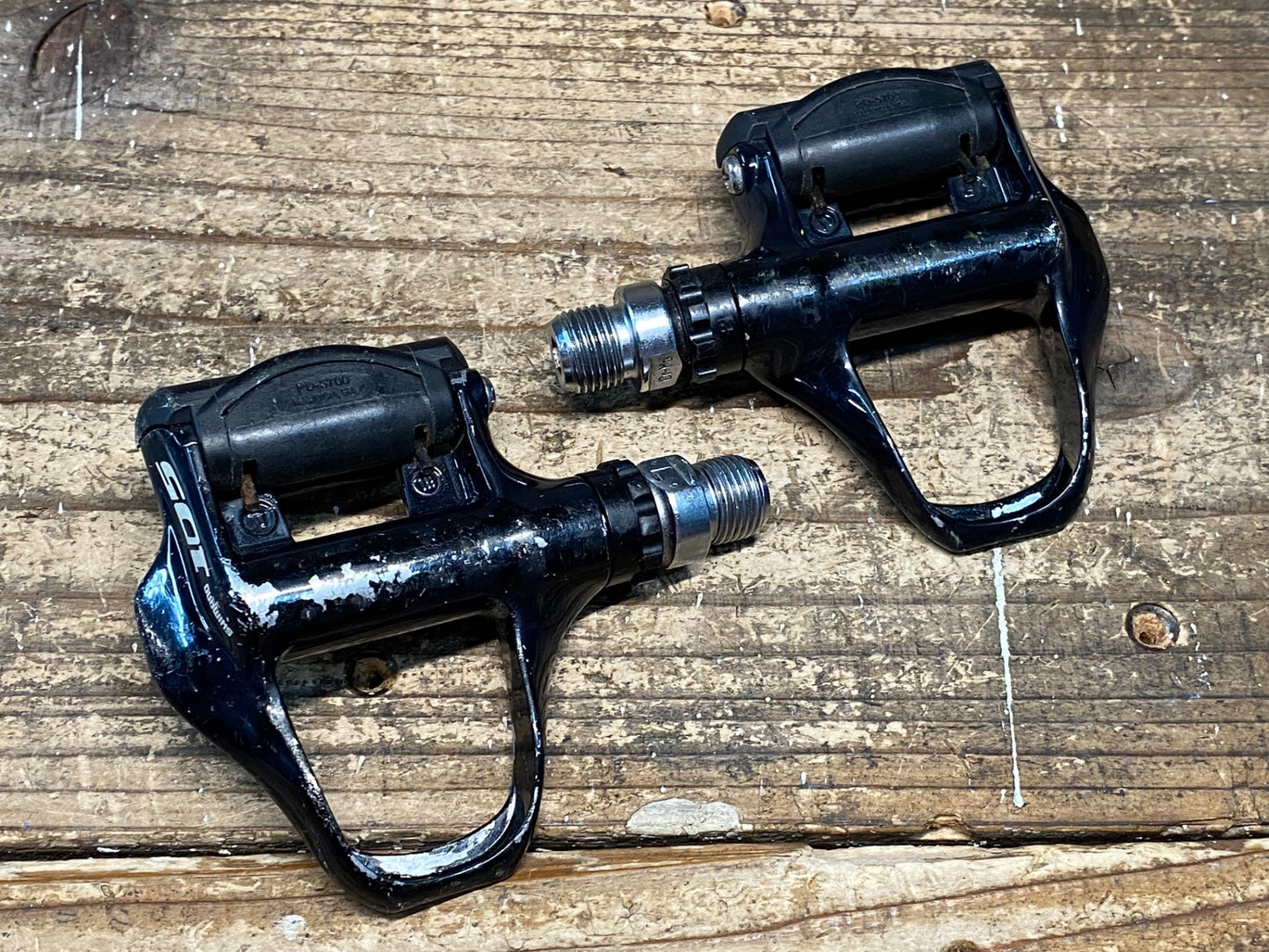 IX891 シマノ SHIMANO 105 PD-5700 ビンディングペダル SPD-SL 黒