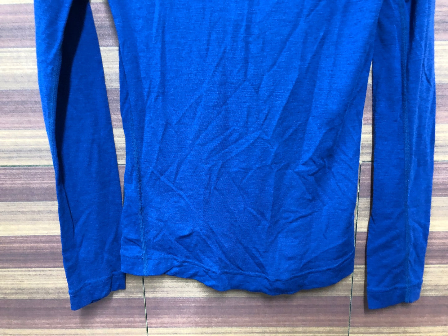 IL318 ラファ Rapha MERINO BASE LAYER LONG SLEEVE 長袖 べースレイヤー 紺 S
