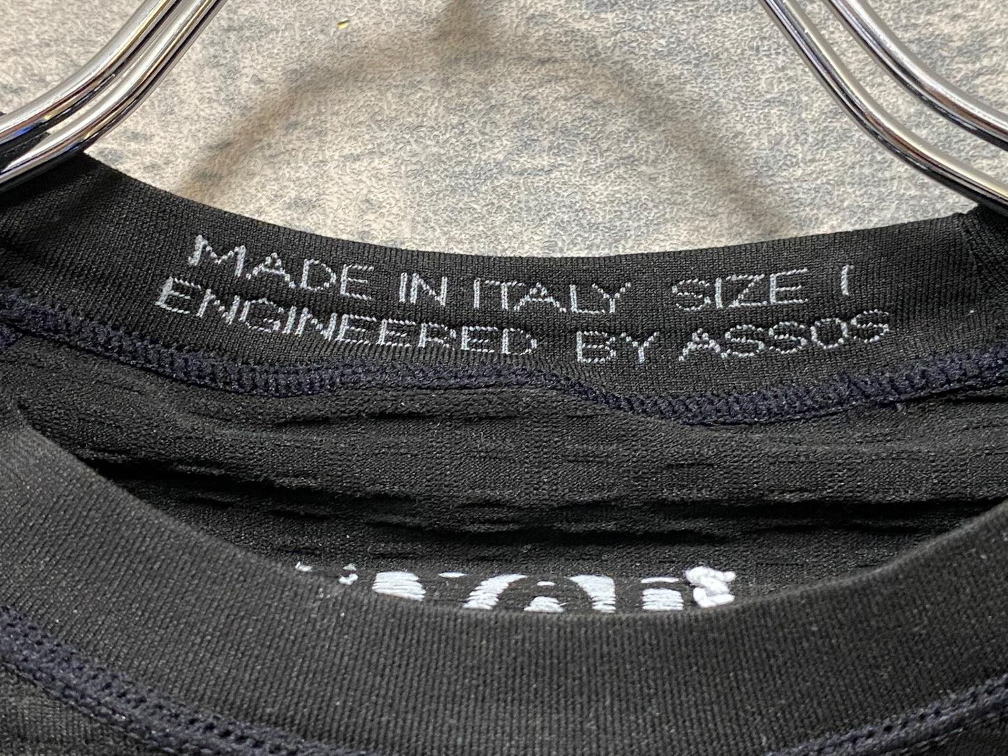 JB289 アソス assos SKINFOIL 2.4 半袖 ベースレイヤー 黒 SIZE1 SPRING/FALL