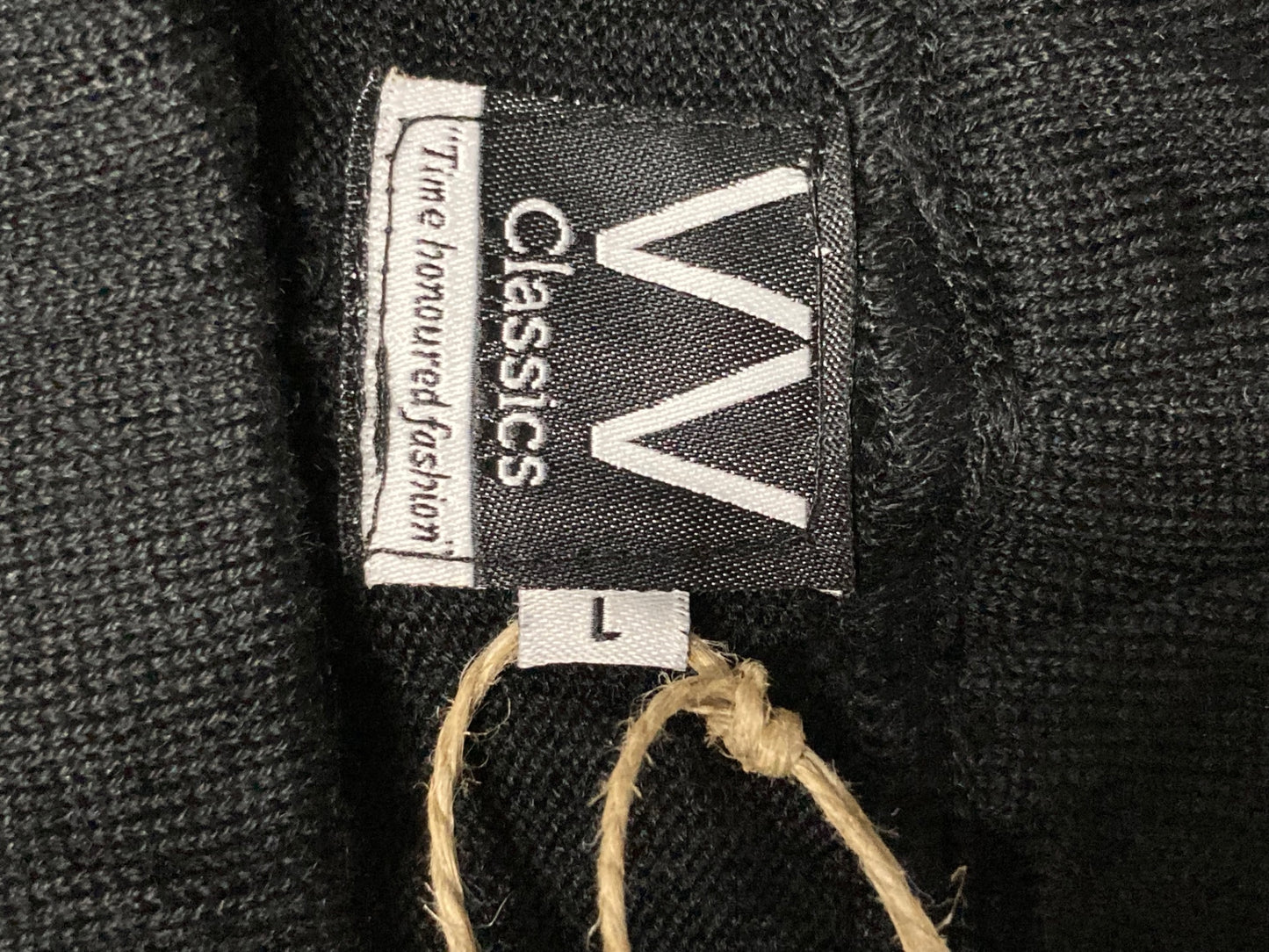IU109 W CLASSICS ハーフパンツ 黒 L