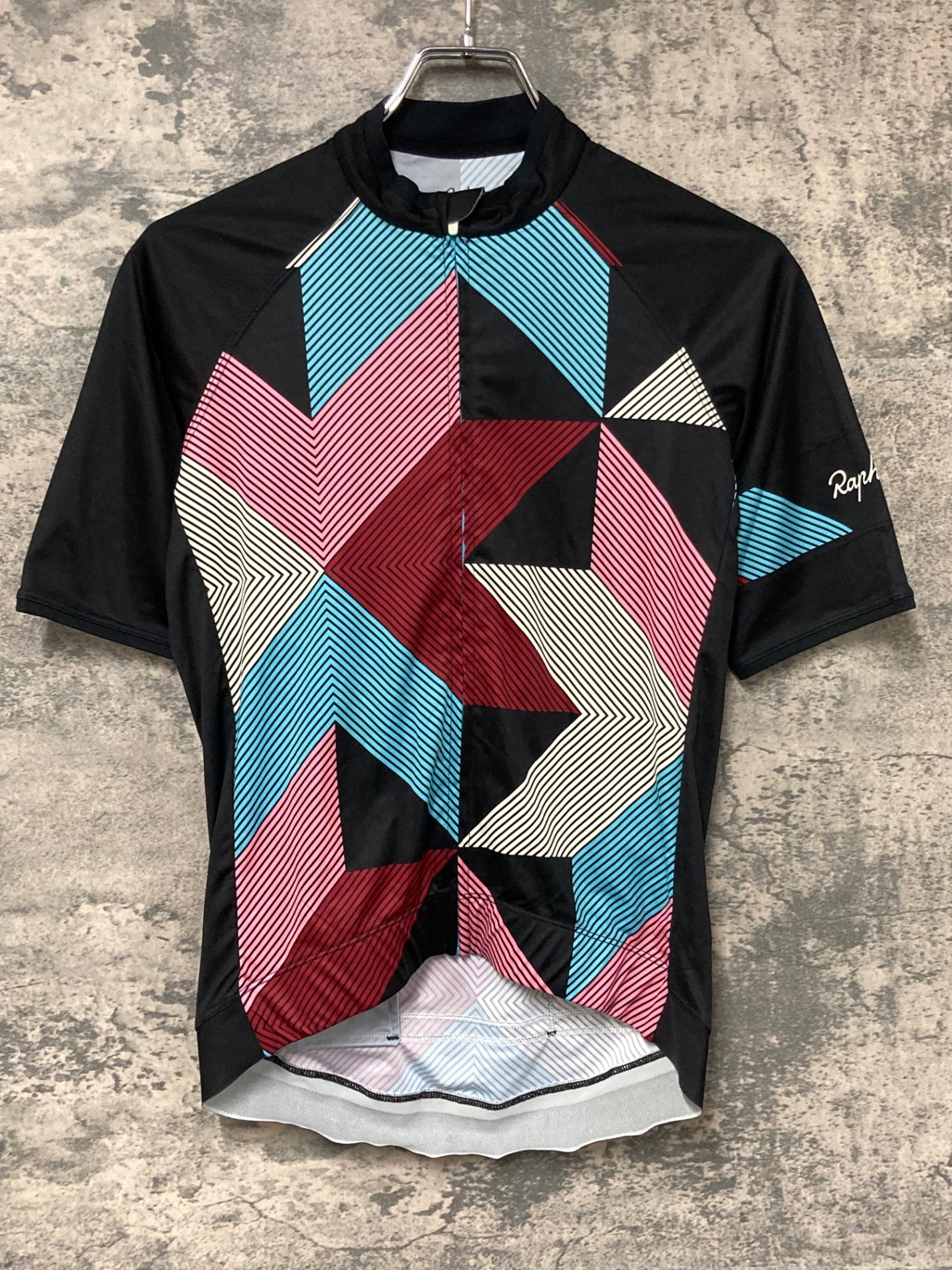 IX932 ラファ Rapha CROSS CORE JERSEY 半袖サイクルジャージ 黒 S