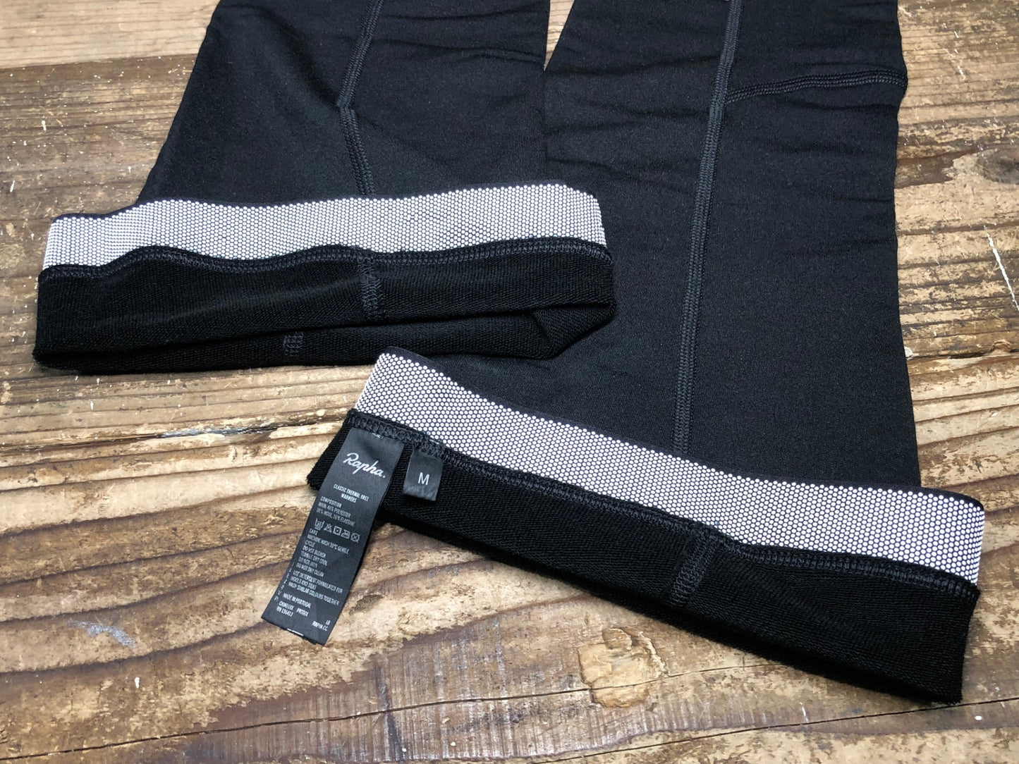JB033 ラファ Rapha CLASSIC THERMAL KNEE WARMERS ニーウォーマー 黒 M