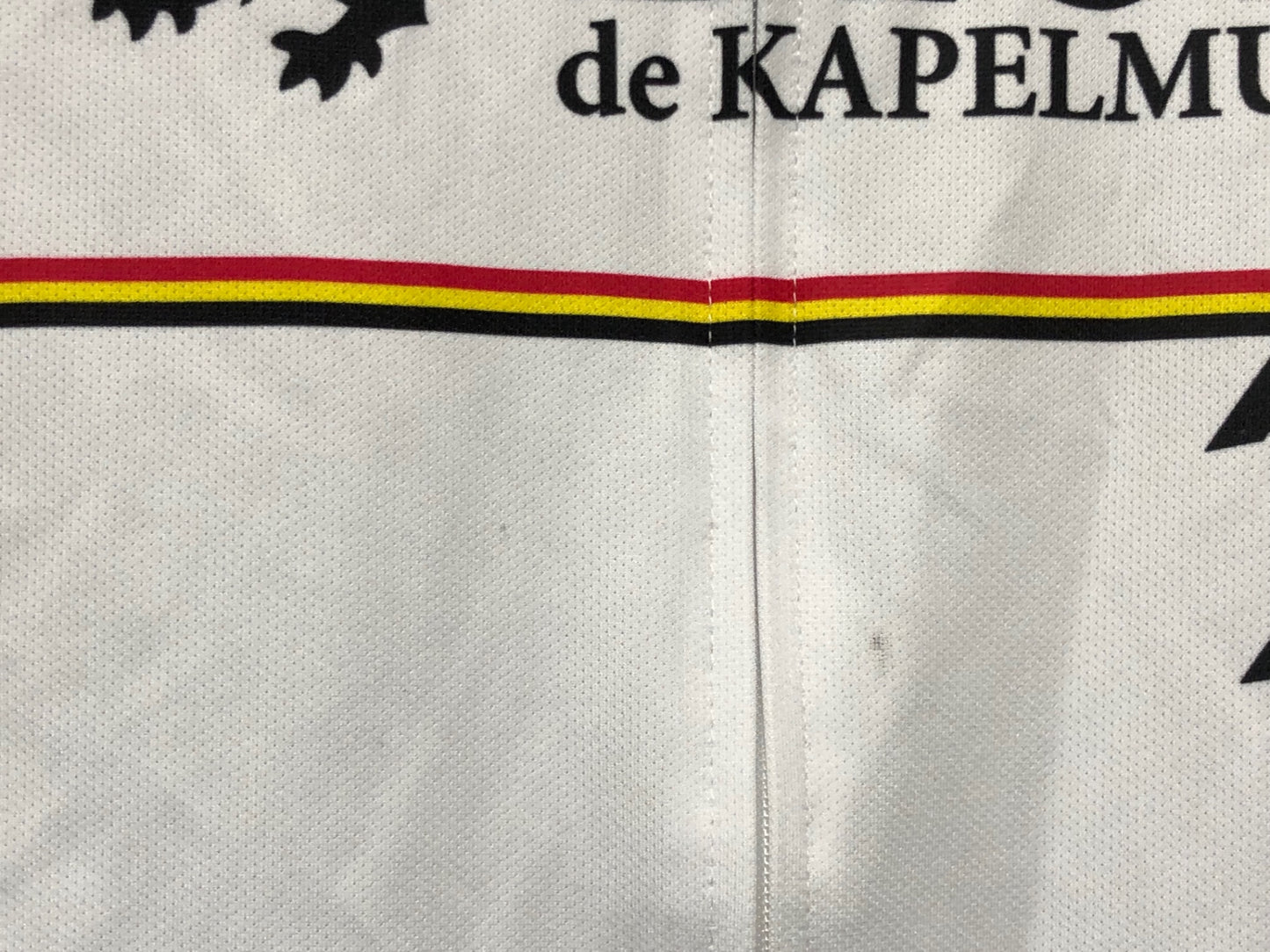 IY091 カペルミュール KAPELMUUR 半袖 サイクルジャージ 白 S