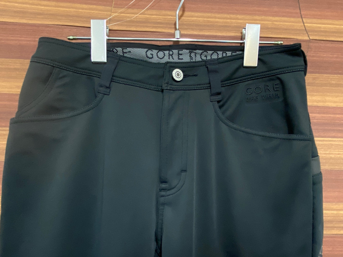 IP598 ゴアバイクウェア GORE BIKE WEAR サイクルパンツ 黒 ASIA M 防風
